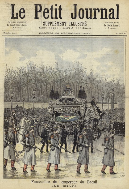 Okładka Le Petit Journal, 26 grudnia 1891 r. autorstwa French School