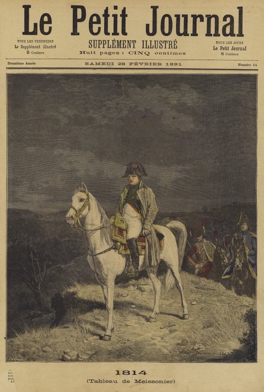 Okładka Le Petit Journal, 28 lutego 1891 r. autorstwa French School