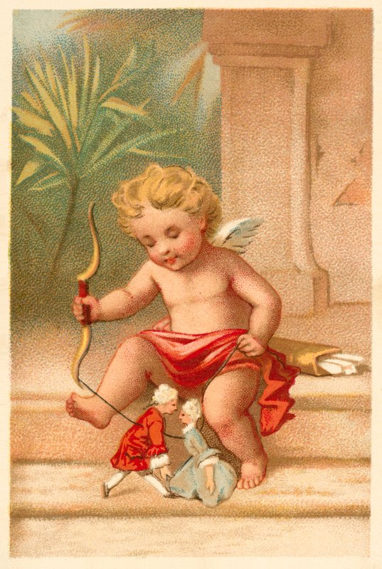 Kupidyn (chromolitho) autorstwa French School