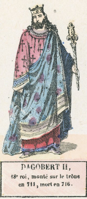 Dagoberta II autorstwa French School