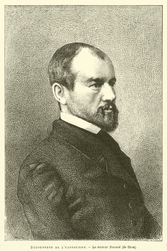 Odkrycie hipnozy, doktor Durand, Gros autorstwa French School