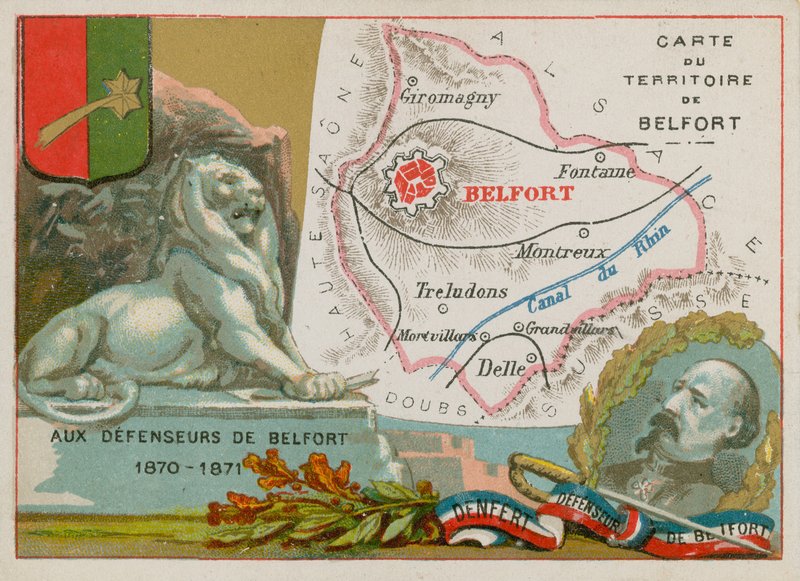 Obrońcy Belfort autorstwa French School