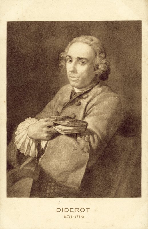 Denis Diderot autorstwa French School