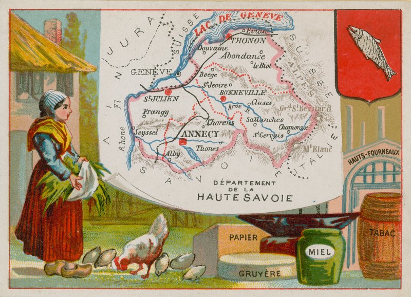 Departament Haute Savoie we wschodniej Francji autorstwa French School
