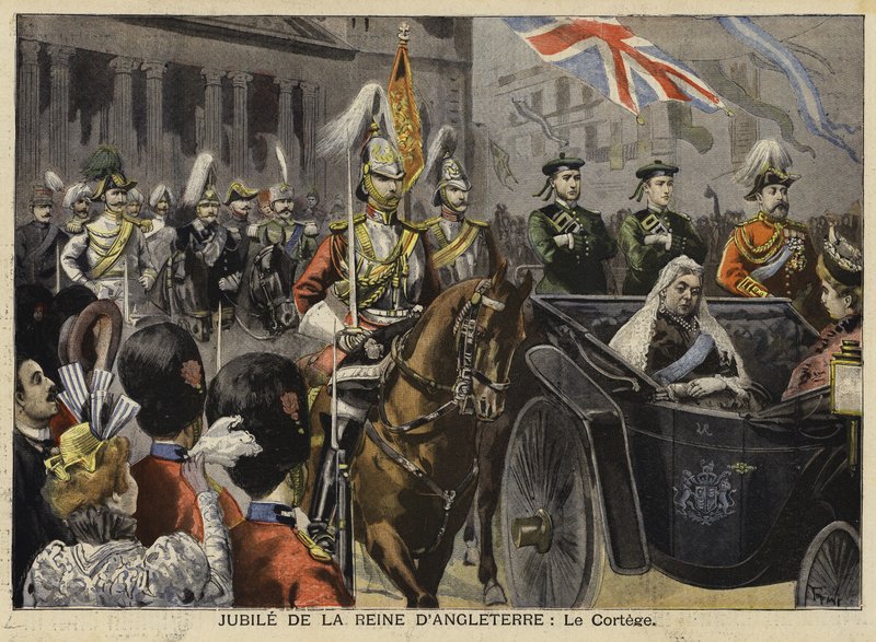 Diamentowy Jubileusz Królowej Wiktorii, 1897 autorstwa French School