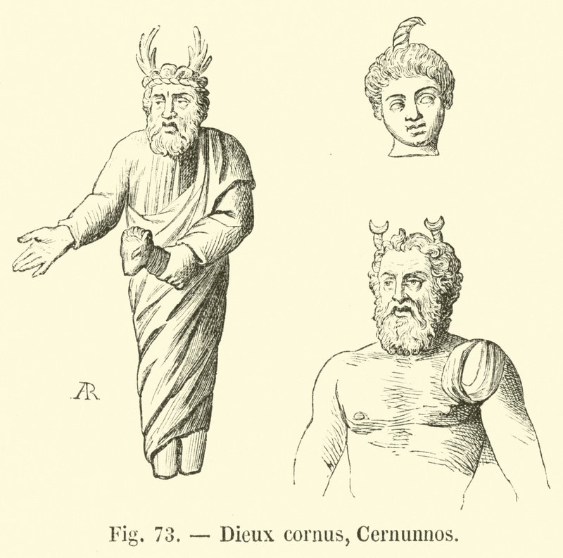Dieux cornus, Cernunnos autorstwa French School