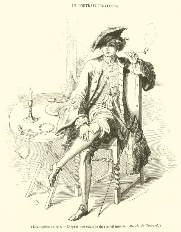 XVII wiek (rycina) autorstwa French School