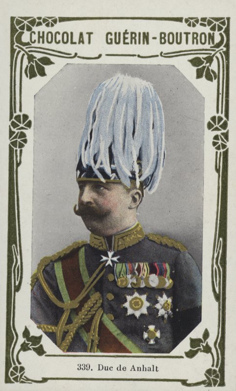 Książę de Anhalt (kolorowe zdjęcie) autorstwa French School