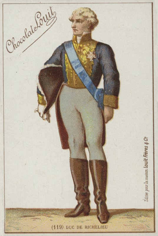 Książę Richelieu autorstwa French School