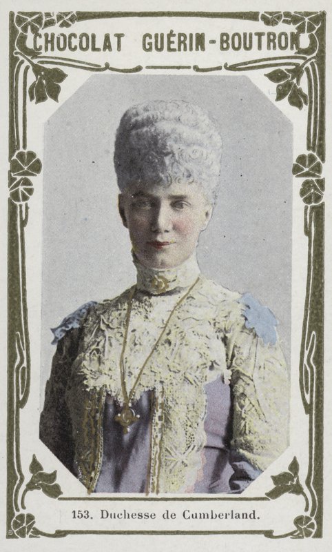 Duchesse de Cumberland (kolorowe zdjęcie) autorstwa French School