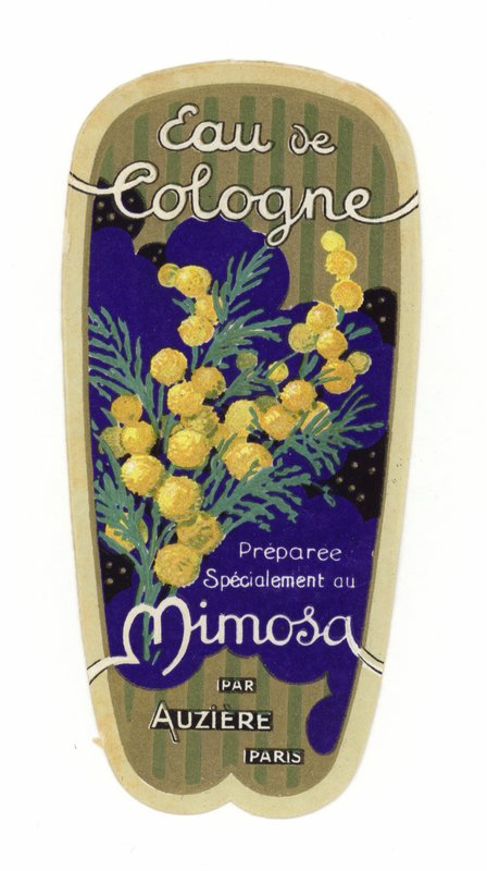Etykieta wody kolońskiej, Mimosa autorstwa French School