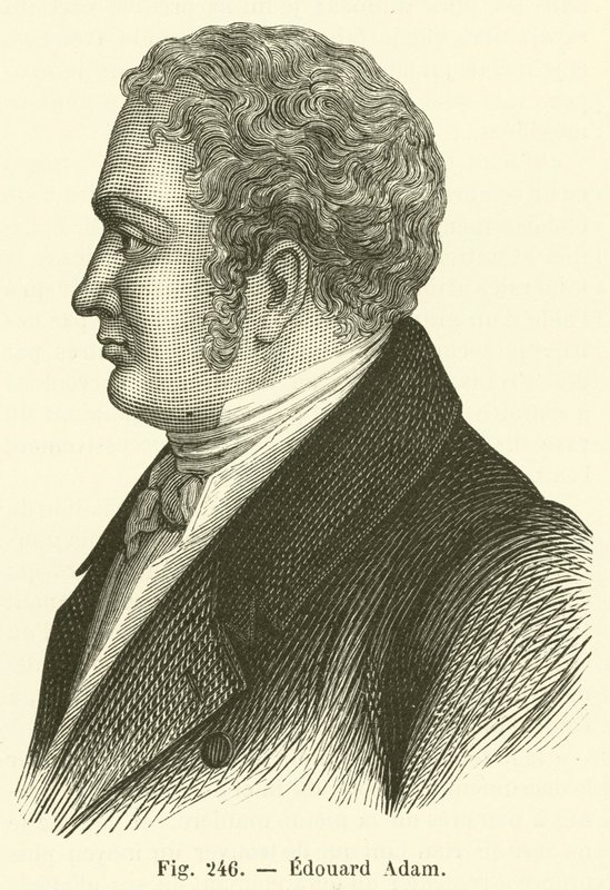 Edouard Adam (grafika) autorstwa French School