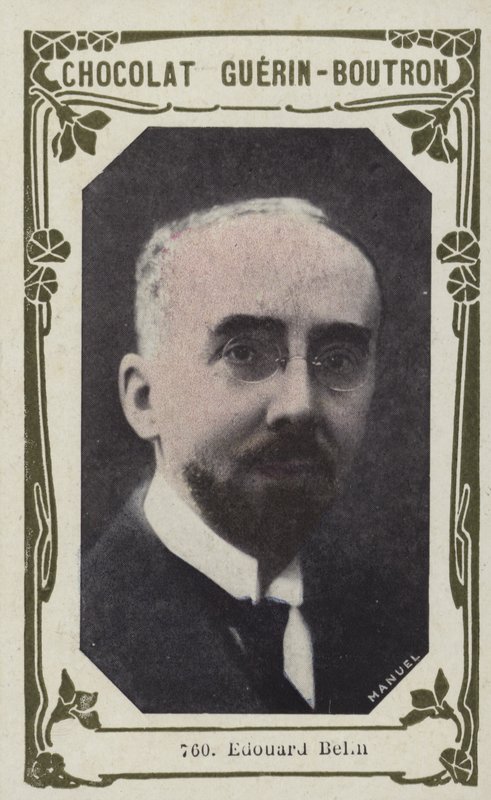 Edouard Belin (kolorowe zdjęcie) autorstwa French School