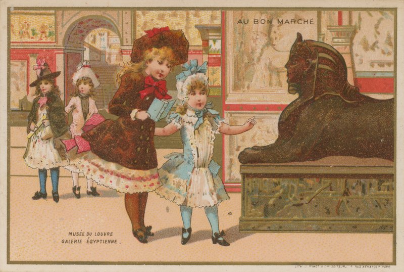 Galeria Egipska, Luwr, Paryż autorstwa French School