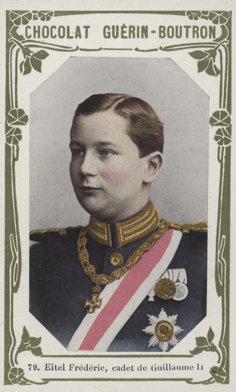 Eitel Frederic, kadet de Guillaume II (kolorowe zdjęcie) autorstwa French School