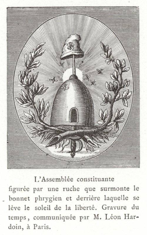 Godło Zgromadzenia Ustawodawczego, Rewolucja Francuska autorstwa French School