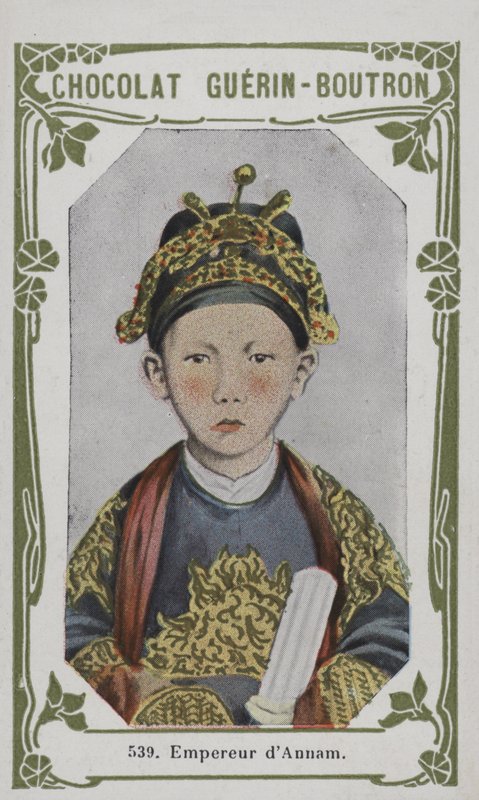 Empereur dAnnam (kolorowe zdjęcie) autorstwa French School