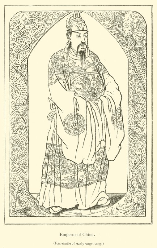 Cesarz Chin (grafika) autorstwa French School