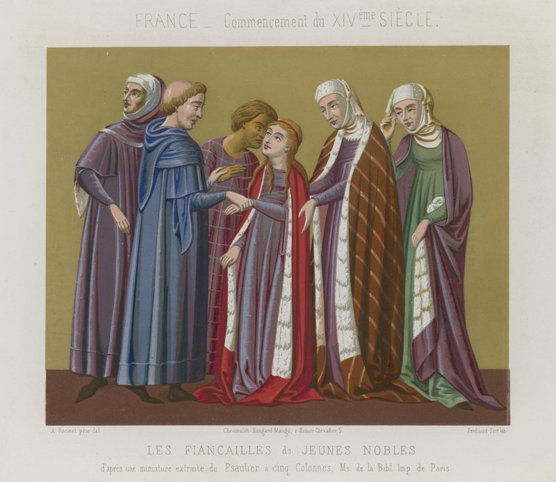 Zaangażowanie młodych szlachciców autorstwa French School