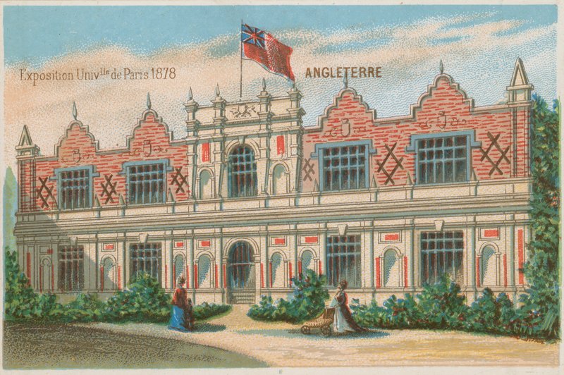 Anglia, 1878 Wystawa Powszechna, Paryż autorstwa French School