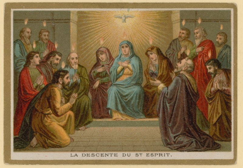 Epizod z życia Jezusa Chrystusa (chromolitho) autorstwa French School