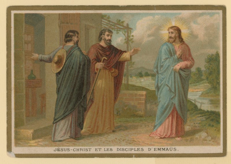 Odcinek z życia Jezusa Chrystusa (chromolitho) autorstwa French School