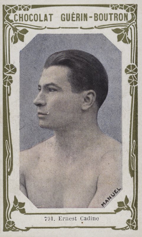 Ernest Cadine (kolorowe zdjęcie) autorstwa French School
