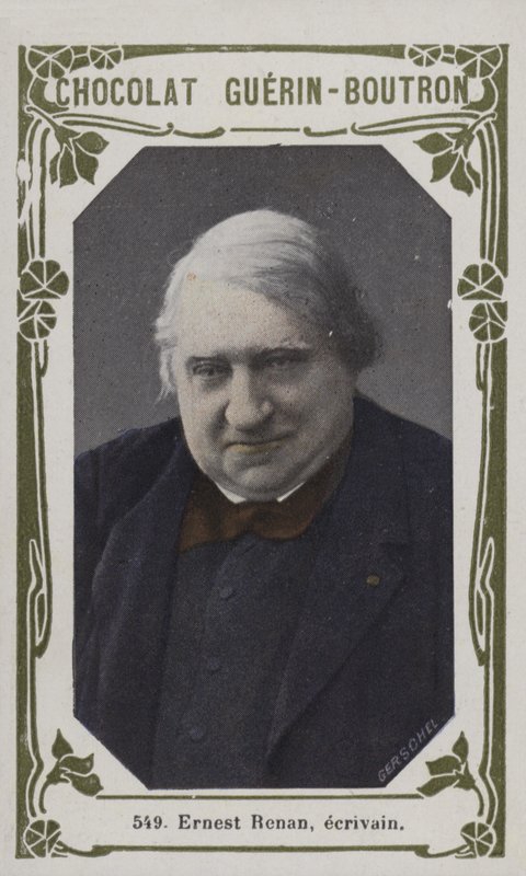 Ernest Renan, ecrivain (kolorowe zdjęcie) autorstwa French School