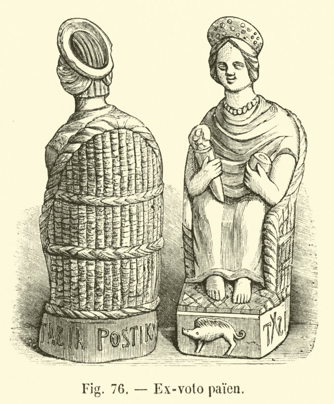pogańskie ex-voto autorstwa French School