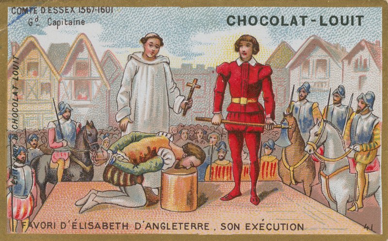 Egzekucja hrabiego Essex, 1601 autorstwa French School