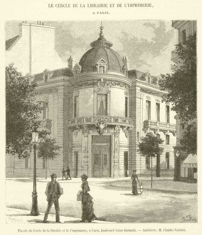 Fasada Cercle de la Librairie et de l