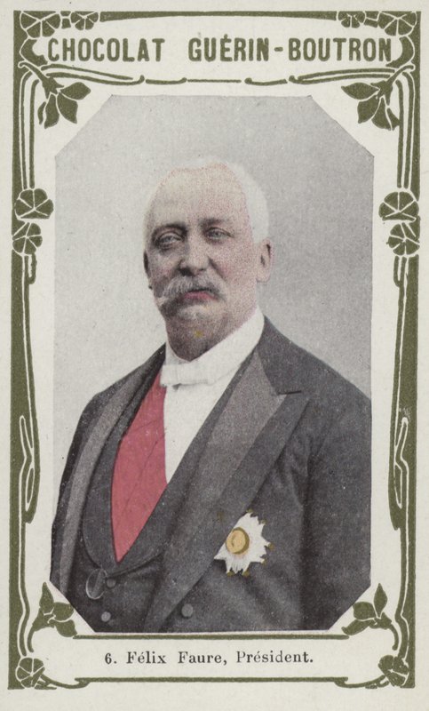Felix Faure, Prezes (kolorowe zdjęcie) autorstwa French School