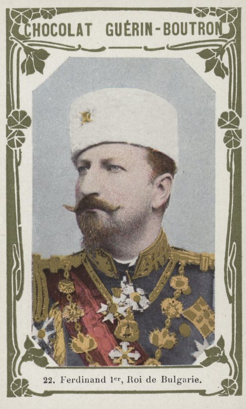 Ferdynand I, król Bułgarii (kolorowe zdjęcie) autorstwa French School
