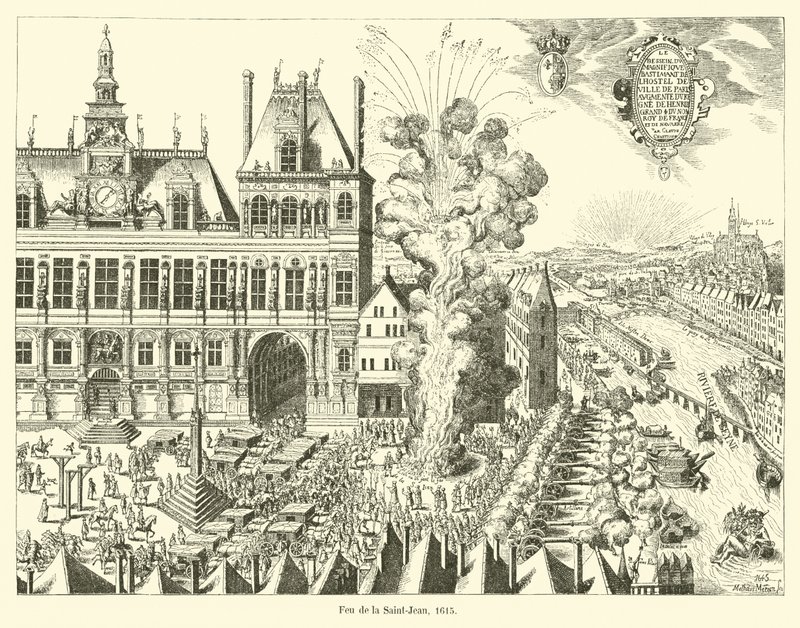 Ogień Św. Jana, 1615 autorstwa French School