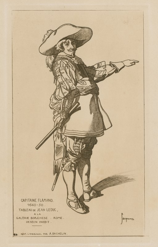 Kapitan flamandzki, 1640-50 autorstwa French School