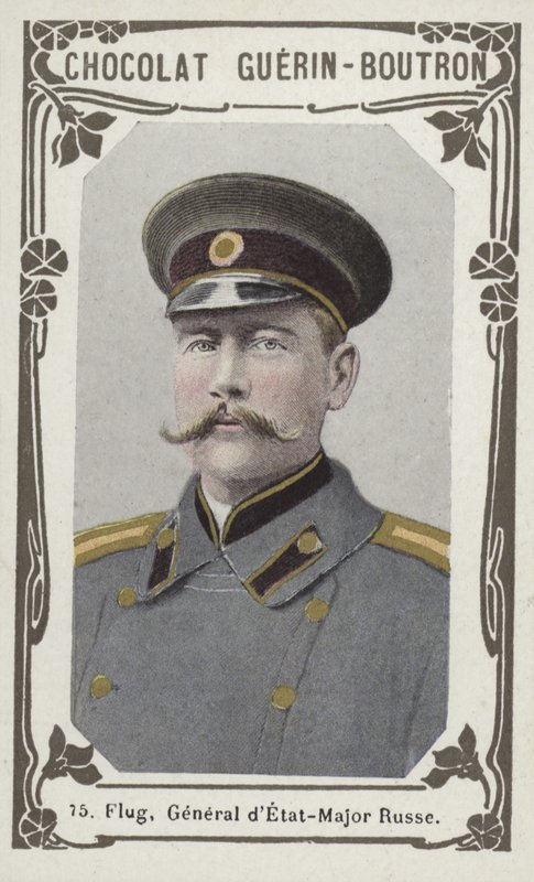 Flug, generał dEtat-Major Russe (kolorowe zdjęcie) autorstwa French School