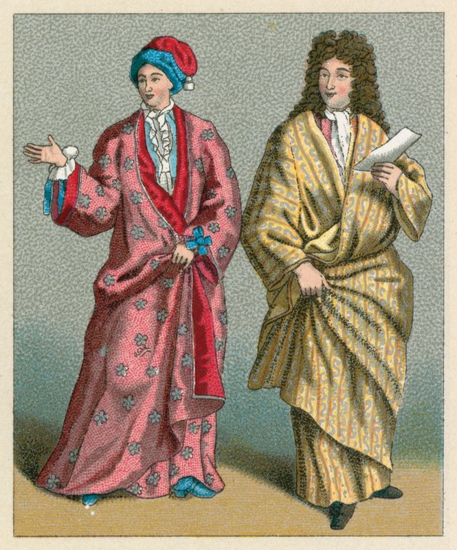 Kostium Francja XVII-XVIII wiek autorstwa French School