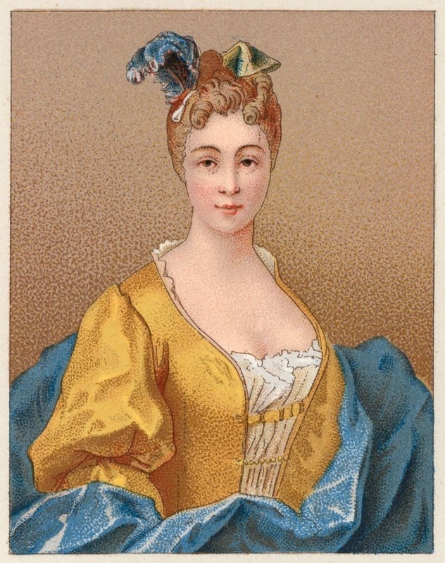 Francja XVIII wiek kostium autorstwa French School