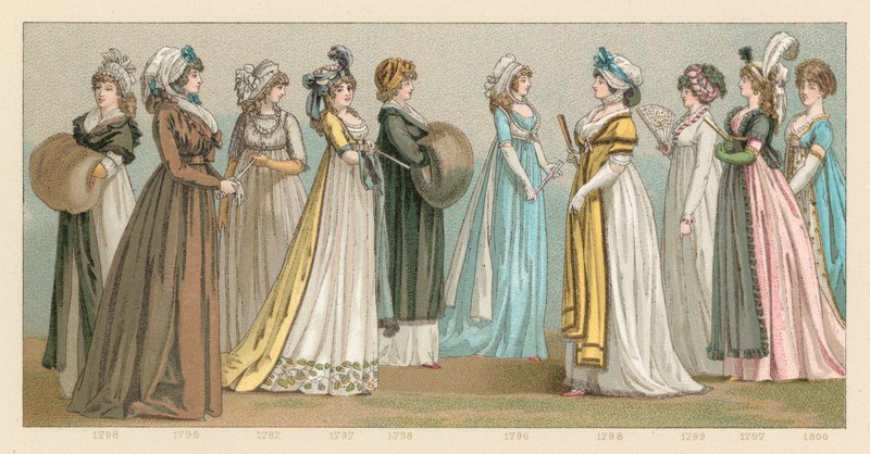 Франц XVIII зууны хувцасны поли autorstwa French School