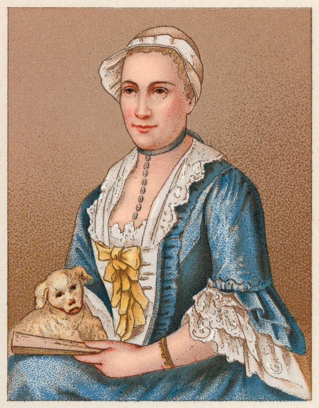 Francja XVIII wiek kostium autorstwa French School