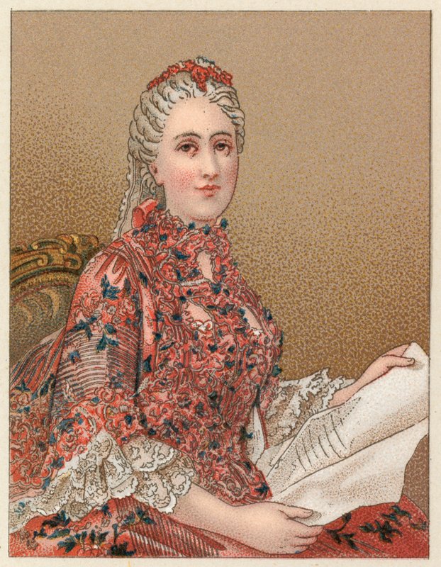 Francja XVIII w. Kostium autorstwa French School