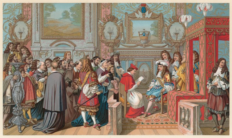 Kostium Francja XVII wiek autorstwa French School