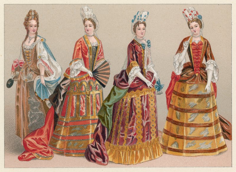 Kostium Francja XVII wiek autorstwa French School