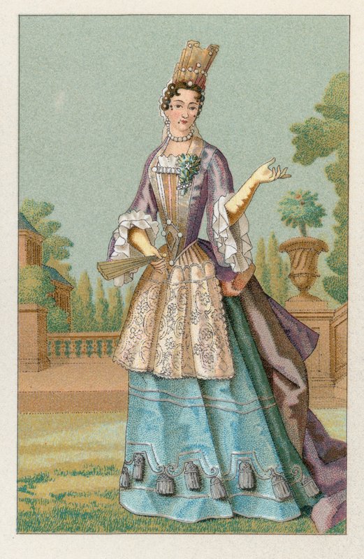 Kostium Francja XVII wiek autorstwa French School