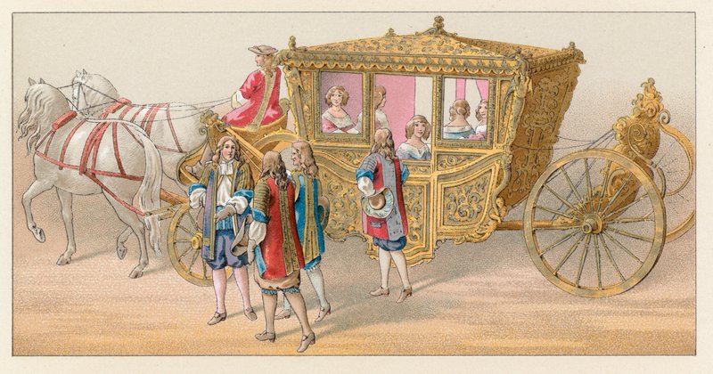 Kostium Francja XVII wiek autorstwa French School