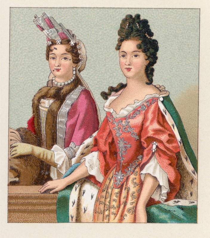 Kostium Francja XVII wiek autorstwa French School