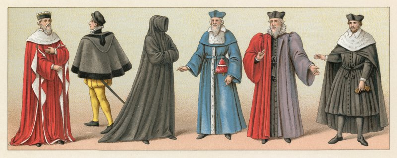 Kostium Francja XVI wiek autorstwa French School