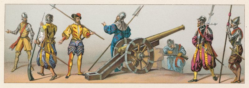 Kostium Francja XVI wiek autorstwa French School