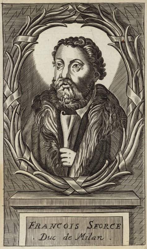 Francesco I Sforza autorstwa French School