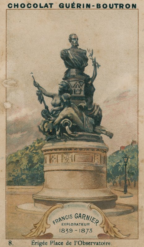 Francis Garnier, Explorer, 1839-1873, Erigee Place de lObservatoire autorstwa French School